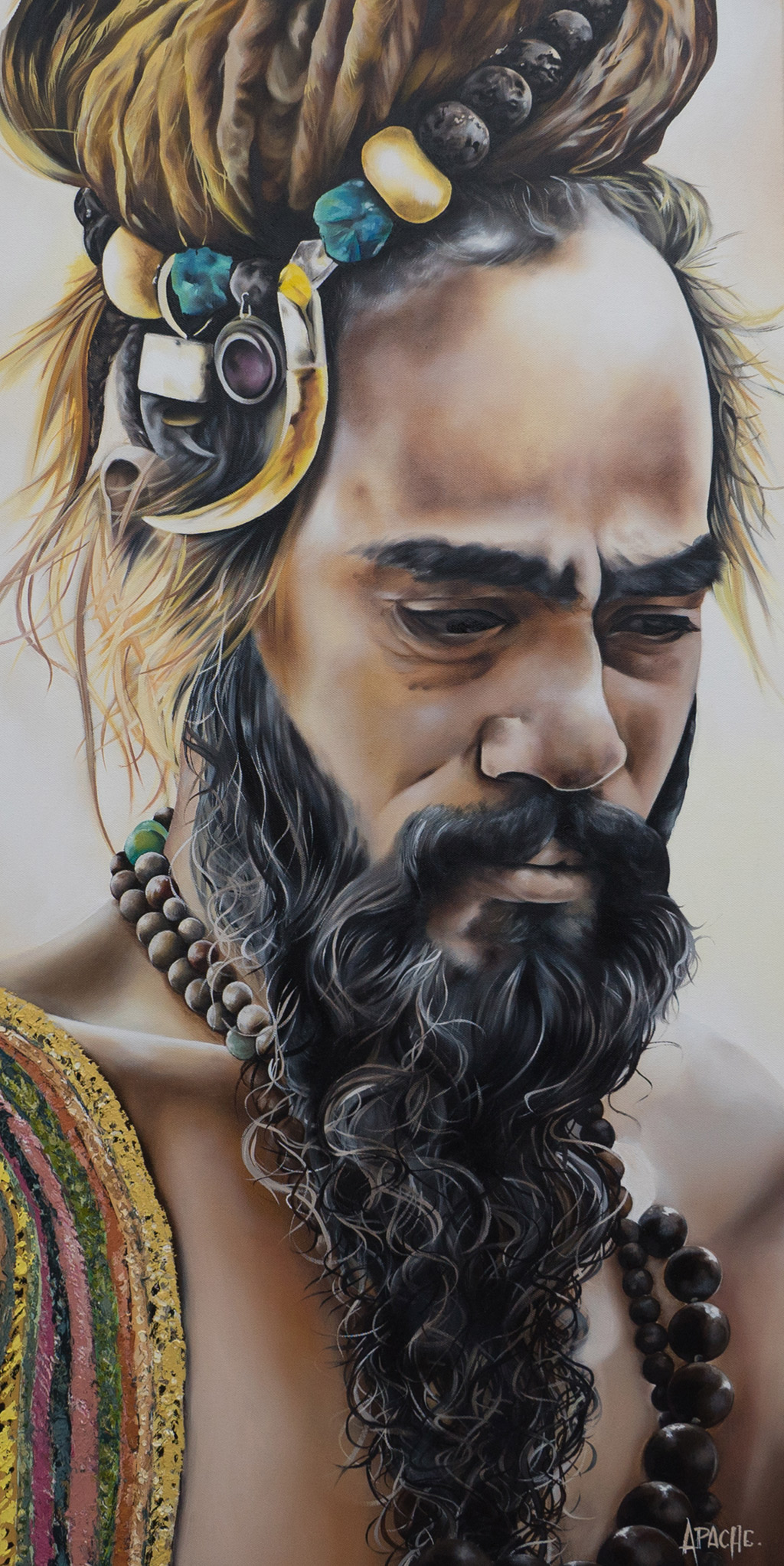 Apache Galerie Tableau Sadhu